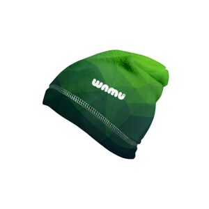 WAMU Dětská fleecová čepice, MOZAIKA, zelená Velikost: XS