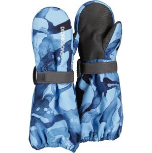 Dětské zimní rukavice Didriksons Biggles Print Salt Dark Blue A27 Velikost: 8 - 10 let