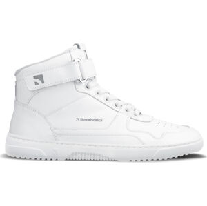Barefoot tenisky Barebarics Zing - High Top - All White - Leather Velikost: 47
