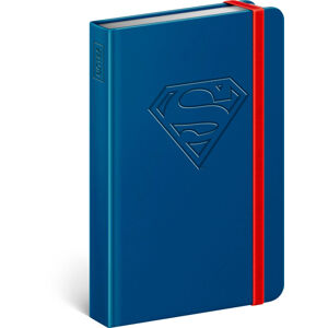Presco Notes Superman – Logo, linkovaný, 11 × 16 cm