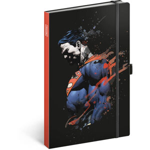 Presco Notes Superman, linkovaný, 13 × 21 cm