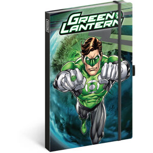 Presco NOTIQUE Notes Green Lantern, linkovaný, 13 x 21 cm