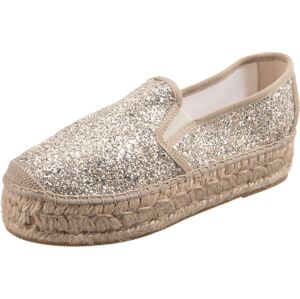 Vidorreta Espadrilky brokátová / zlatá