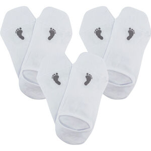 VoXX® Ponožky Barefoot sneaker - bílá Velikost: 35-38 (23-25)