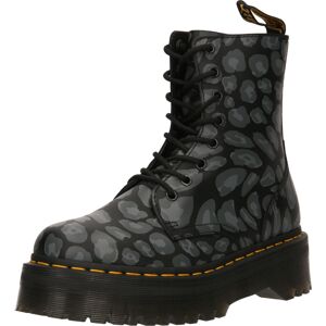 Šněrovací boty 'Jadon' Dr. Martens šedá / světle šedá / černá