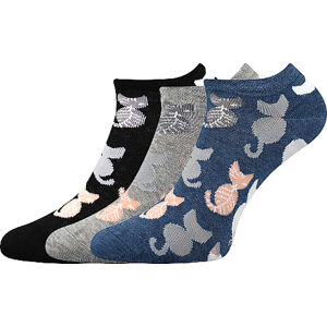 Boma® 3PACK Ponožky Boma Piki 54 - mix A Velikost: 39-42 (26-28)