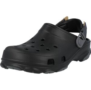 Crocs Pantofle světle hnědá / černá