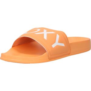 Pantofle Roxy oranžová / bílá