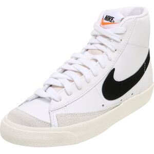 Nike Sportswear Kotníkové tenisky 'Blazer Mid 77' béžová / oranžová / černá / bílá