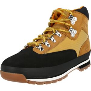 TIMBERLAND Šněrovací boty karamelová / světle hnědá / oranžová / černá