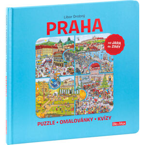 ELLA & MAX PRAHA – Puzzle, omalovánky, kvízy
