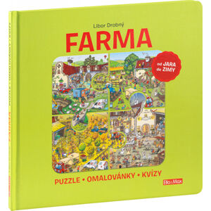 ELLA & MAX FARMA – Puzzle, omalovánky, kvízy