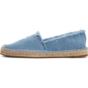 TOMMY HILFIGER Espadrilky modrá džínovina / bílá