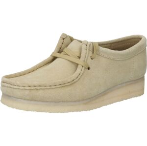 Mokasíny 'Wallabee' Clarks Originals béžová