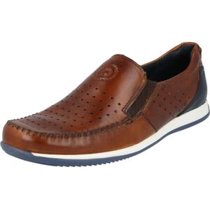 bugatti Slipper noční modrá / hnědá