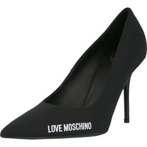 Lodičky Love Moschino černá / bílá