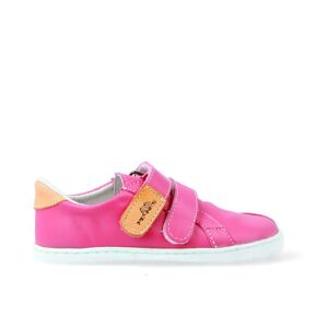 PEGRES CELOROČNÍ TENISKY BF54 Pink | Dětské barefoot tenisky - 28