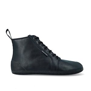 SALTIC VINTERO Black Nappa | Kotníkové barefoot boty - 47