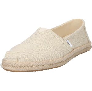 Espadrilky 'Alpargata' TOMS béžová / zlatá