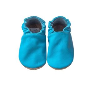 BABICE CAPÁČKY SAFESTEP Turquoise | Dětské barefoot capáčky - 24–25