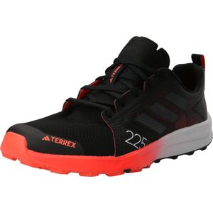Běžecká obuv 'Speed Flow' adidas Terrex tmavě šedá / oranžově červená / černá / bílá