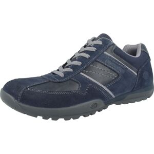Dockers by Gerli Sportovní šněrovací boty chladná modrá / tmavě modrá / šedá