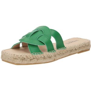 espadrij l´originale Pantofle zelená