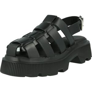 Páskové sandály 'Tammy' LÄST černá