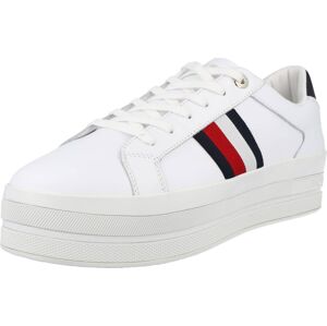 TOMMY HILFIGER Tenisky námořnická modř / červená / bílá