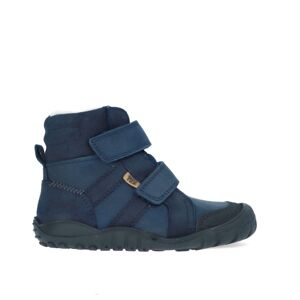 KOEL4kids KIDS MILO HYDRO TEX Navy | Dětské zimní zateplené barefoot boty - 24