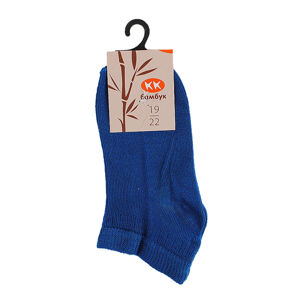 Kolev & Kolev Nízké bambusové ponožky KK modré Velikost: 35 - 38