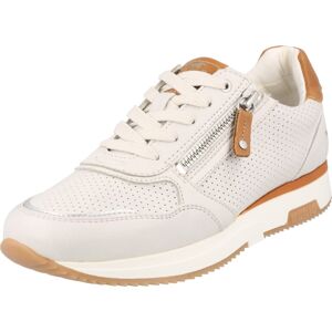 MUSTANG Tenisky koňaková / offwhite