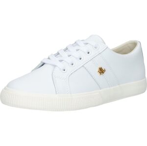 Lauren Ralph Lauren Tenisky 'Janson II' zlatá / bílá