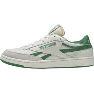 Reebok Classics Tenisky světle šedá / tmavě zelená / červená / bílá