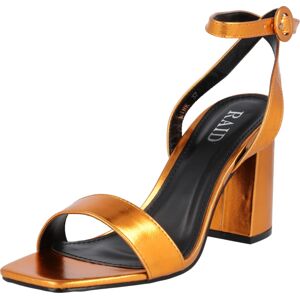 Páskové sandály 'WINK' Raid oranžová / černá