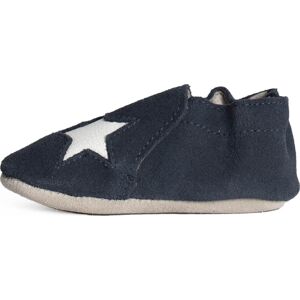 Pantofle 'Star' minnetonka námořnická modř / bílá
