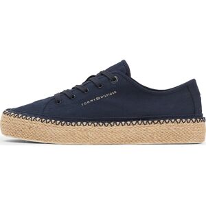 TOMMY HILFIGER Tenisky tmavě modrá