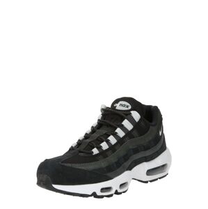 Tenisky 'Air Max 95' Nike Sportswear čedičová šedá / černá / bílá