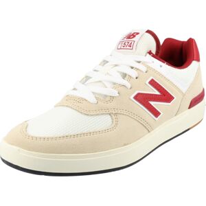 new balance Tenisky světle hnědá / ohnivá červená / bílá