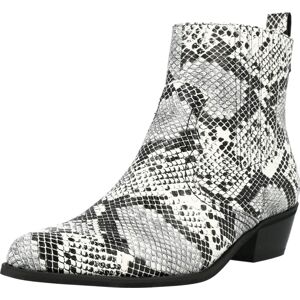 Kovbojské boty Glamorous šedá / černá / bílá