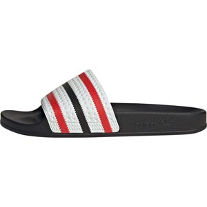 ADIDAS ORIGINALS Pantofle 'Adilette' červená / černá / bílá