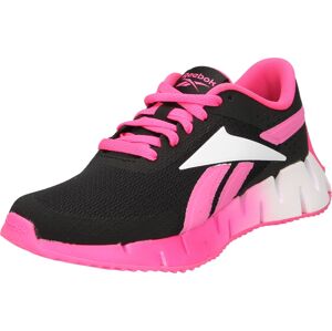 Reebok Sport Sportovní boty 'Zig Dynamica 2' pink / černá / bílá