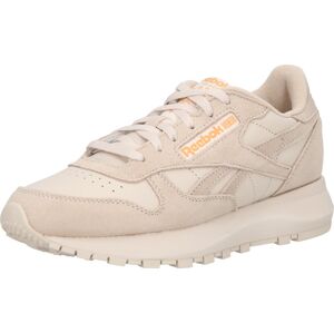 Tenisky Reebok Classics béžová / krémová / oranžová