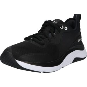 UNDER ARMOUR Sportovní boty 'Omnia' černá / bílá