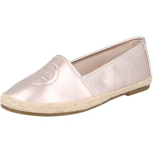 Espadrilky Tom Tailor béžová / stříbrně šedá