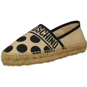 Love Moschino Espadrilky béžová / černá