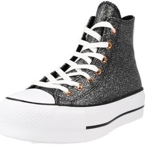 Kotníkové tenisky 'Chuck Taylor All Star' Converse rezavě hnědá / černá / stříbrná / bílá