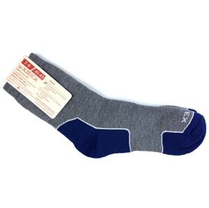Ponožky Surtex 90% Merino ZIMA Tmavě modrá s šedou Velikost: 41 - 43