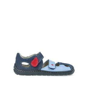FARE BARE SANDÁLY A Blue Grey | Dětské barefoot sandály - 28