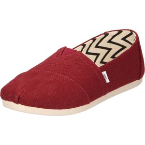 TOMS Espadrilky 'Alpargata' světlemodrá / bordó / bílá